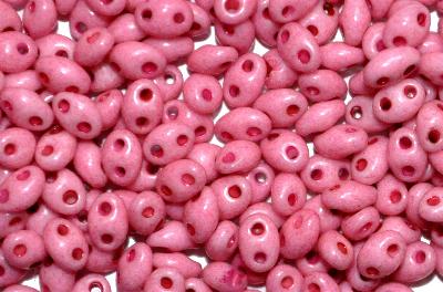 Twin Beads von Ornella Preciosa Tschechien rosa