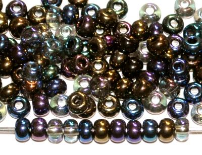 Rocailles von Ornella Preciosa
 Farbmix metallic