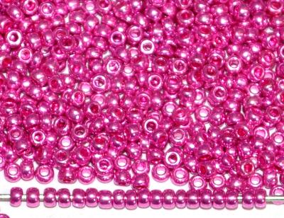 Rocailles von Ornella Preciosa metallic pink