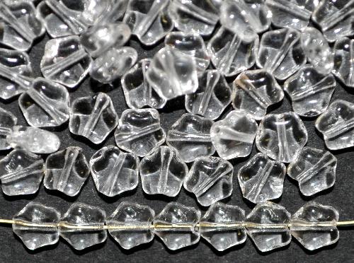 Glasperlen Sterne  kristall,  hergestellt in Gablonz / Tschechien