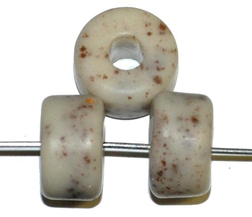 Glasperlen (Prosserbeads) aus Gablonz/Böhmen um 1940 hergestellt
 Trade Beads für den Afrikahandel