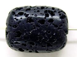 Steinperlen  aus Black Lava