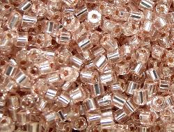 2-cut-Beads / mit Silbereinzug