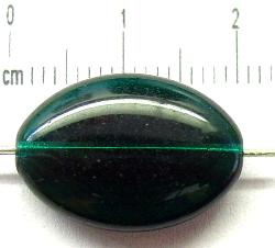 Glasperlen
 Olive flach
 smaragdgrün