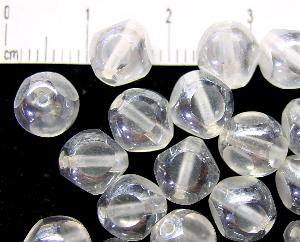 Glasperlen geschliffen kristall /schimmernd (lüster)